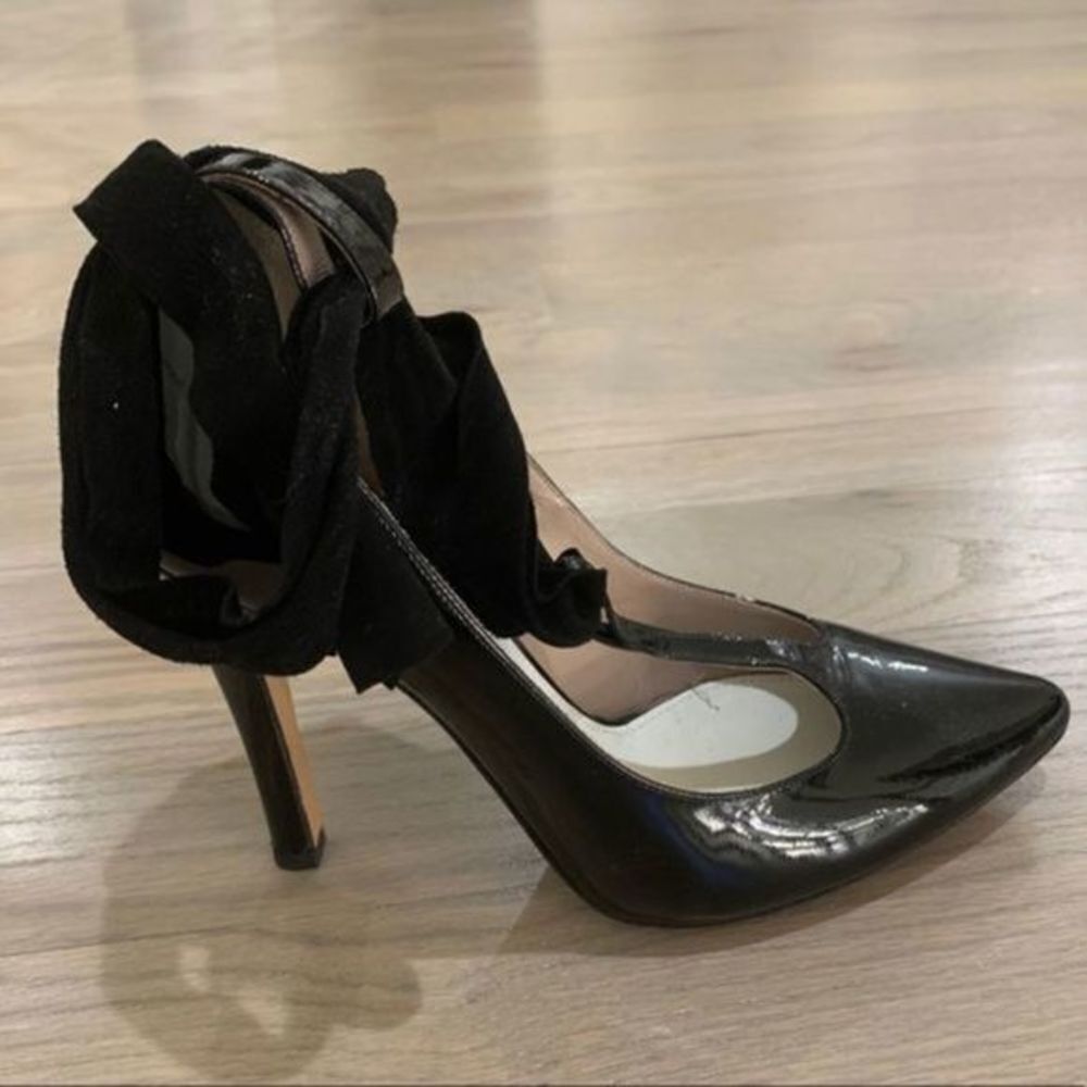 Chloe Patent Leather High Heels Black - Picture 3 of 5